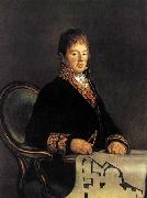 Francisco de goya y Lucientes Portrait of Juan Antonio Cuervo Spain oil painting artist